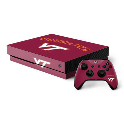 Virginia Tech University VT Xbox One Skins